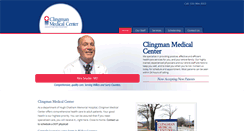 Desktop Screenshot of clingmanmedicalcenter.org
